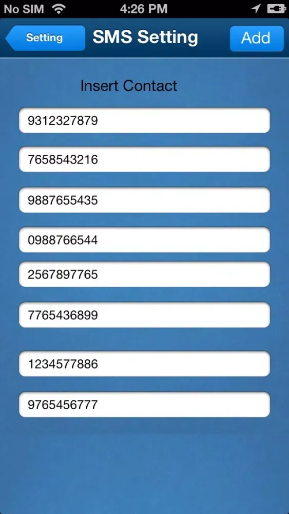 SOS Emergency Messaging - The one click help button ! スクリーンショット