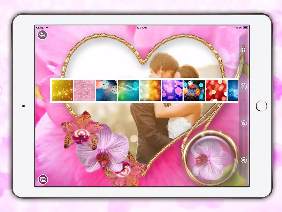 Screenshot di Wedding HD Photo Frames iPad 