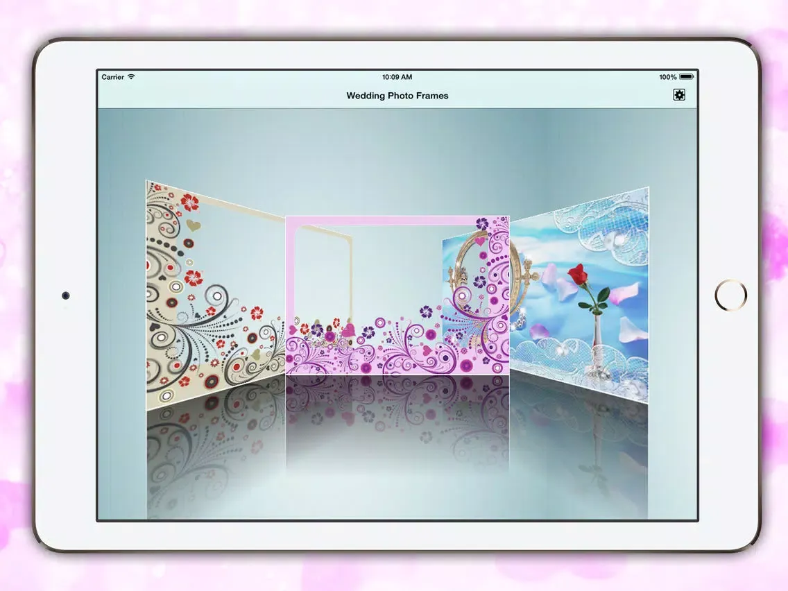 Screenshot di Wedding HD Photo Frames iPad 