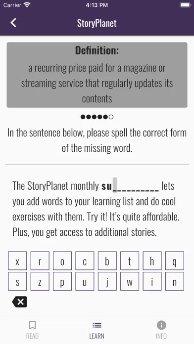 StoryPlanet English Screenshots