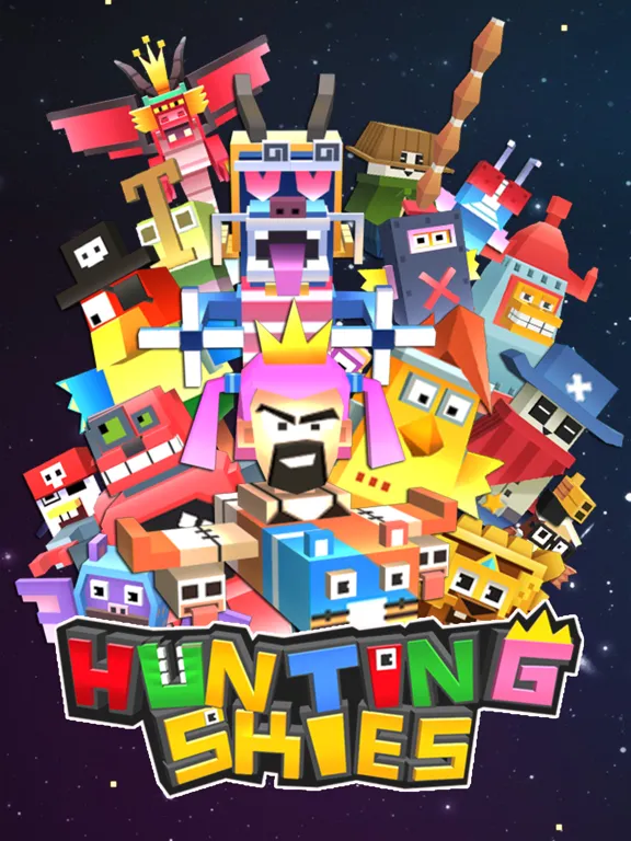 Hunting Skies - Pixel World iPad  스크린샷