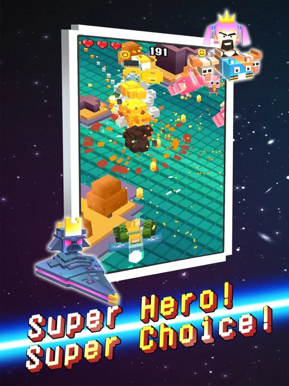 Hunting Skies - Pixel World iPad  스크린샷