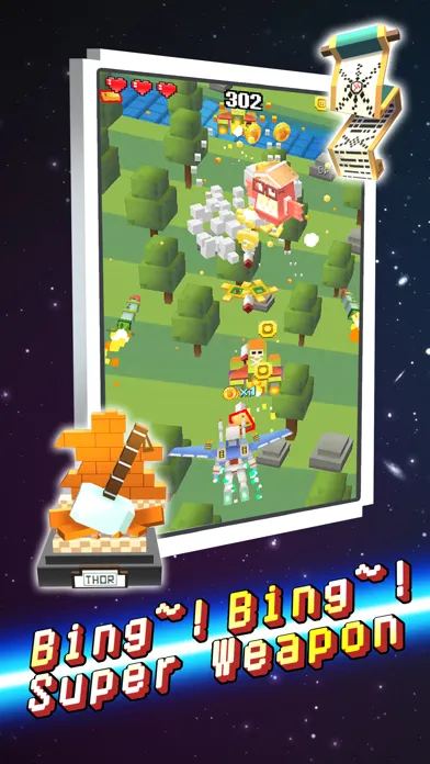 Hunting Skies - Pixel World 스크린샷