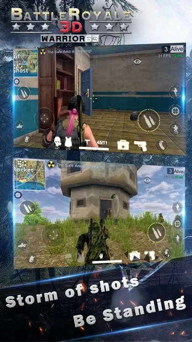 Warrior63 - Battle Royale 3D應用截圖
