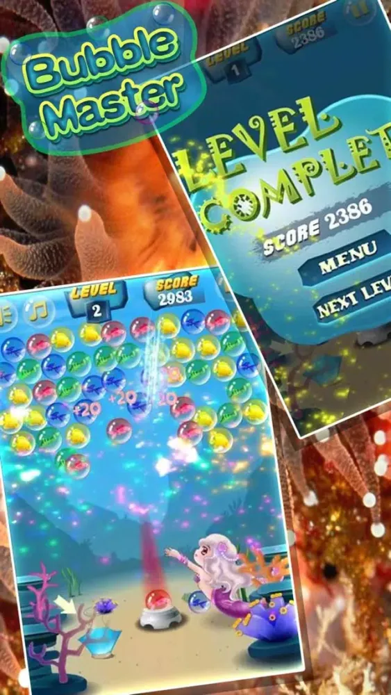 Tangkapan layar Bubble Match Master