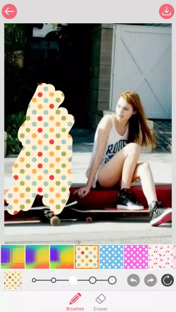 تصاویر InstaBlur - Photo Blur and Mosaic