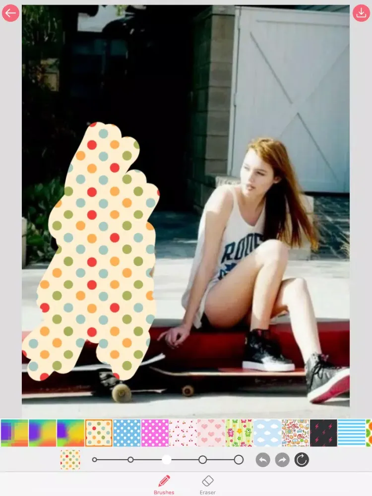 تصاویر InstaBlur Pro - Photo Blur,Pixelate,Mosaic,Doodle iPad 
