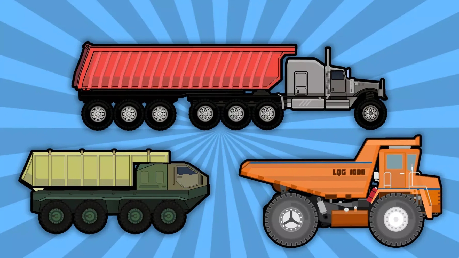 Tangkapan skrin Trucker - Overloaded Trucks