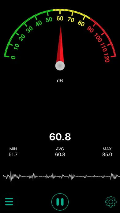 Sound Meter SE - Noise Power Level and Decibel Meter Screenshots