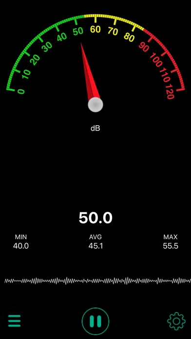 Sound Meter - Decibel Meter 스크린샷