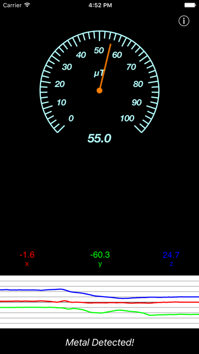 Zrzuty ekranu Metal Detector App Free - Metal Sniffer Free
