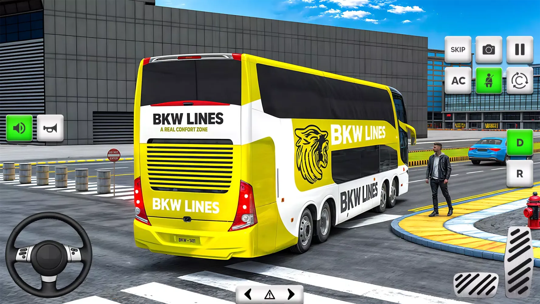 US Bus Driving Games Simulator スクリーンショット