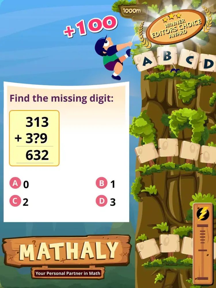Ảnh chụp màn hình của Math Games for kids - Mathaly iPad 