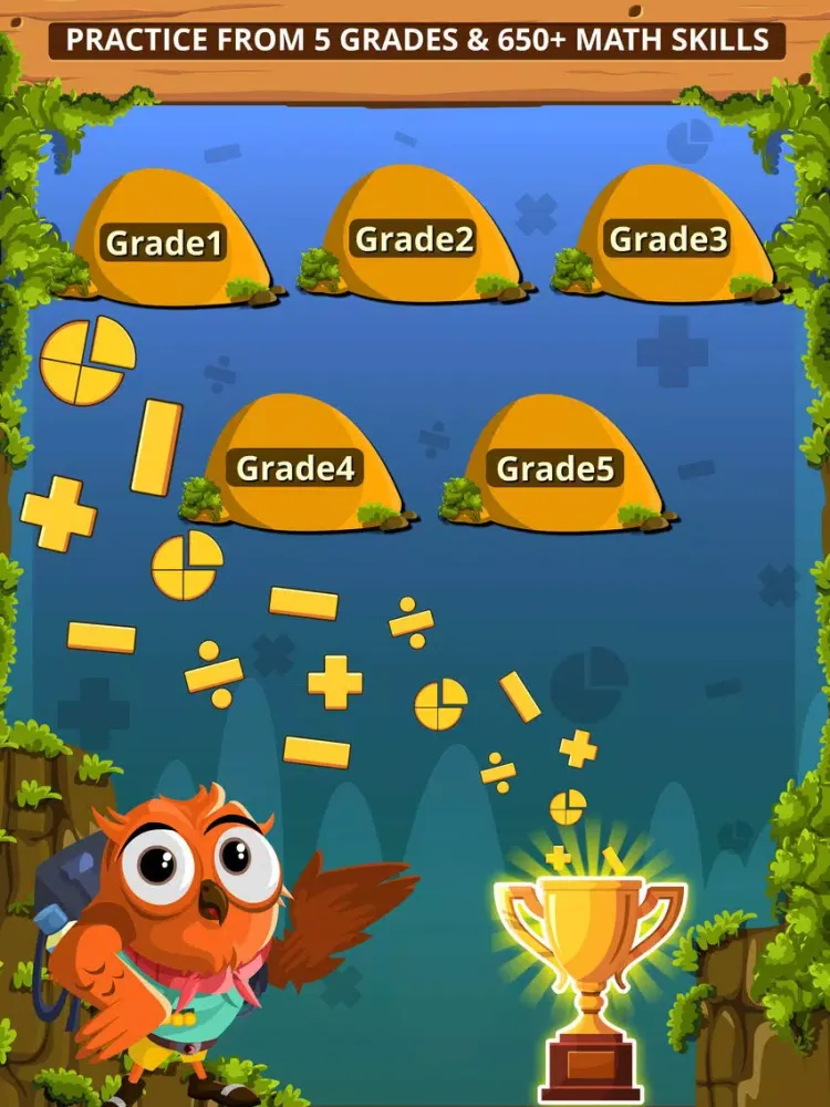 Ảnh chụp màn hình của Math Games for kids - Mathaly iPad 