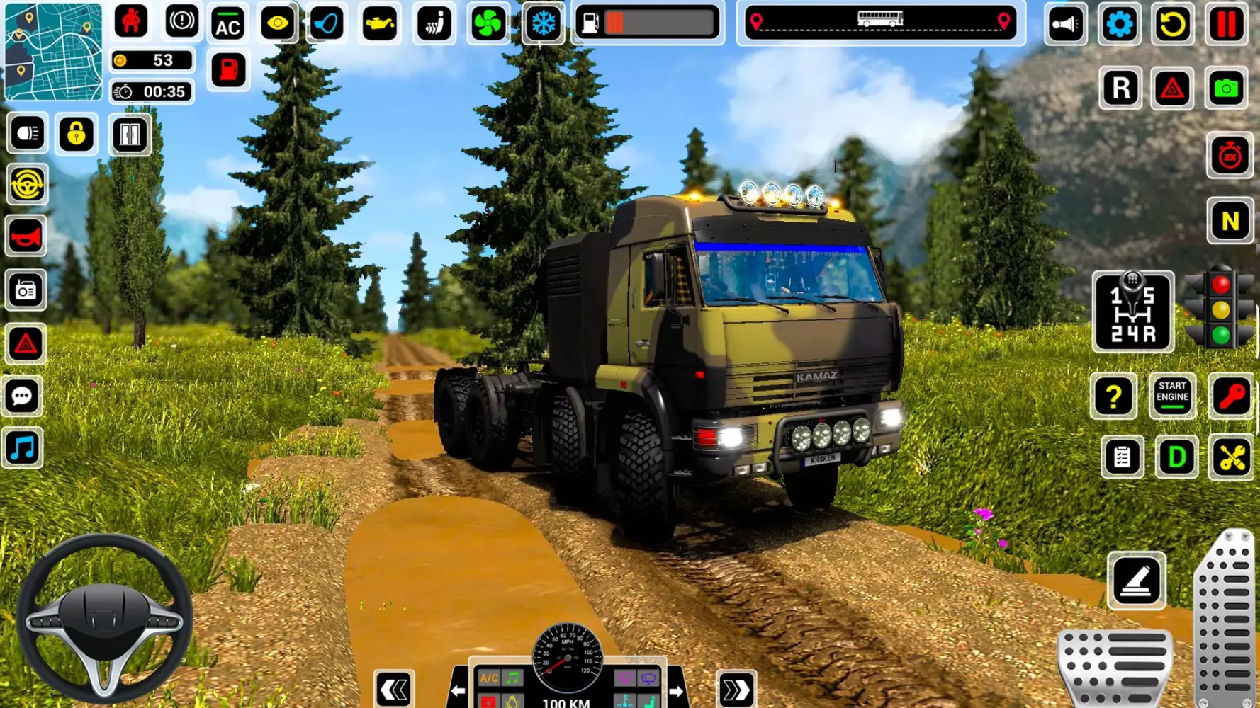 Truck Games Army Truck Driving Screenshots
