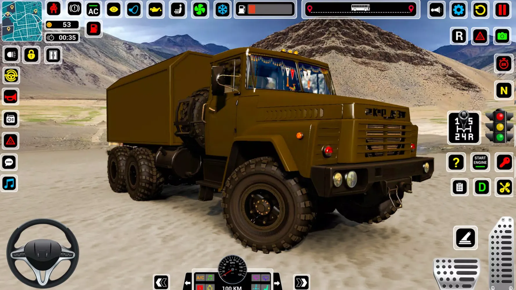 Truck Games Army Truck Driving Screenshots