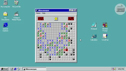 Capturas de pantalla de Win 98 Simulator