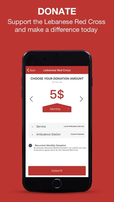 Lebanese Red Cross Screenshots