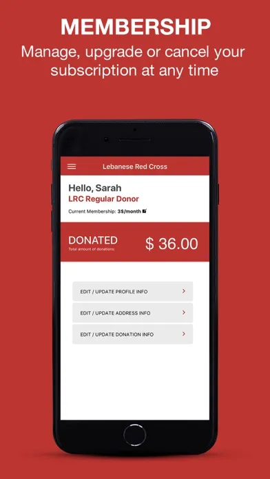Lebanese Red Cross Screenshots
