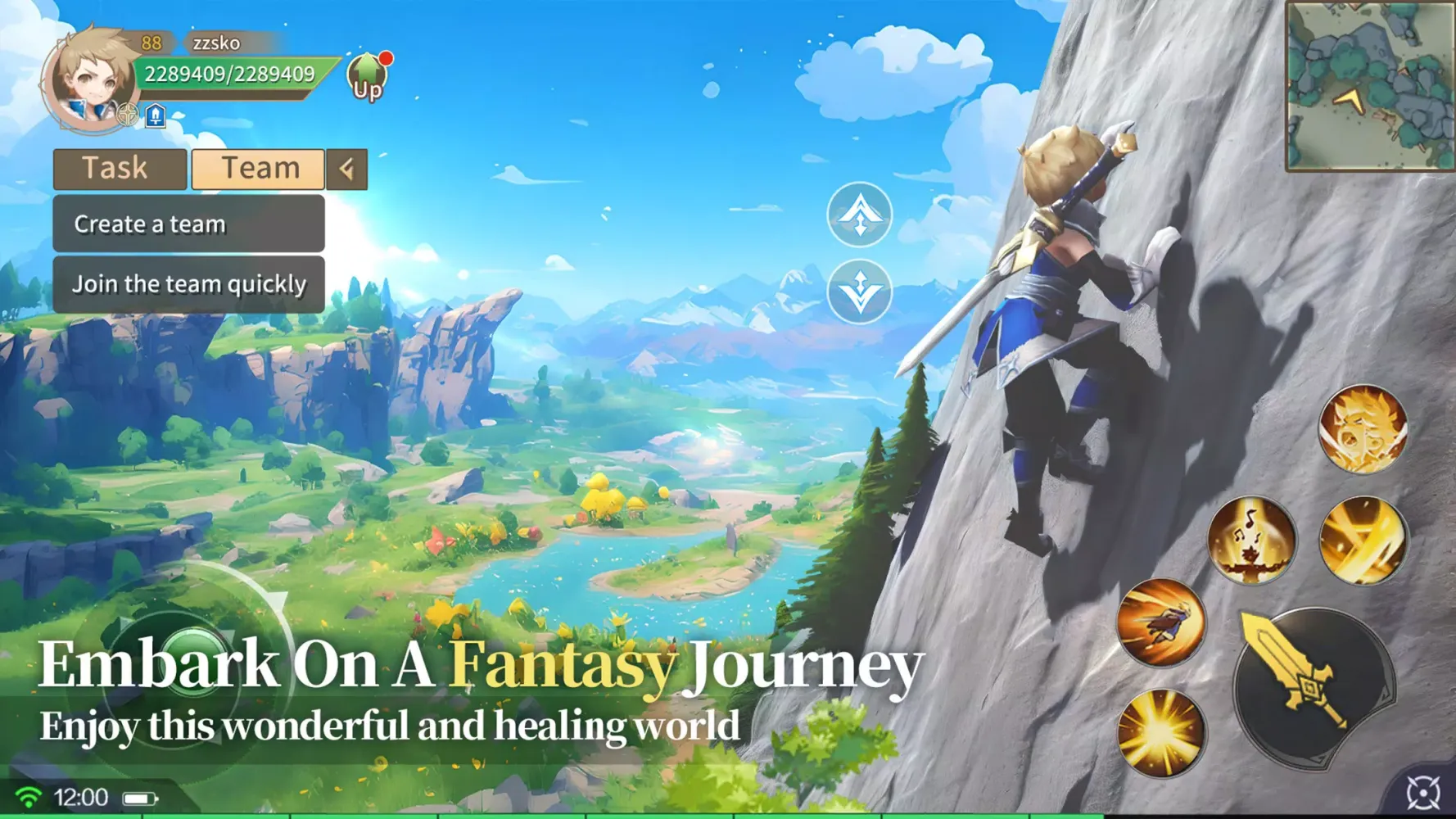 Screenshot di Fantasy Tales: Sword and Magic