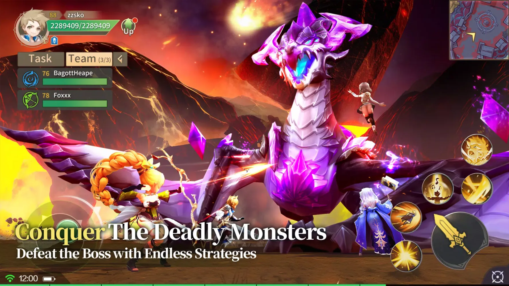 Screenshot di Fantasy Tales: Sword and Magic