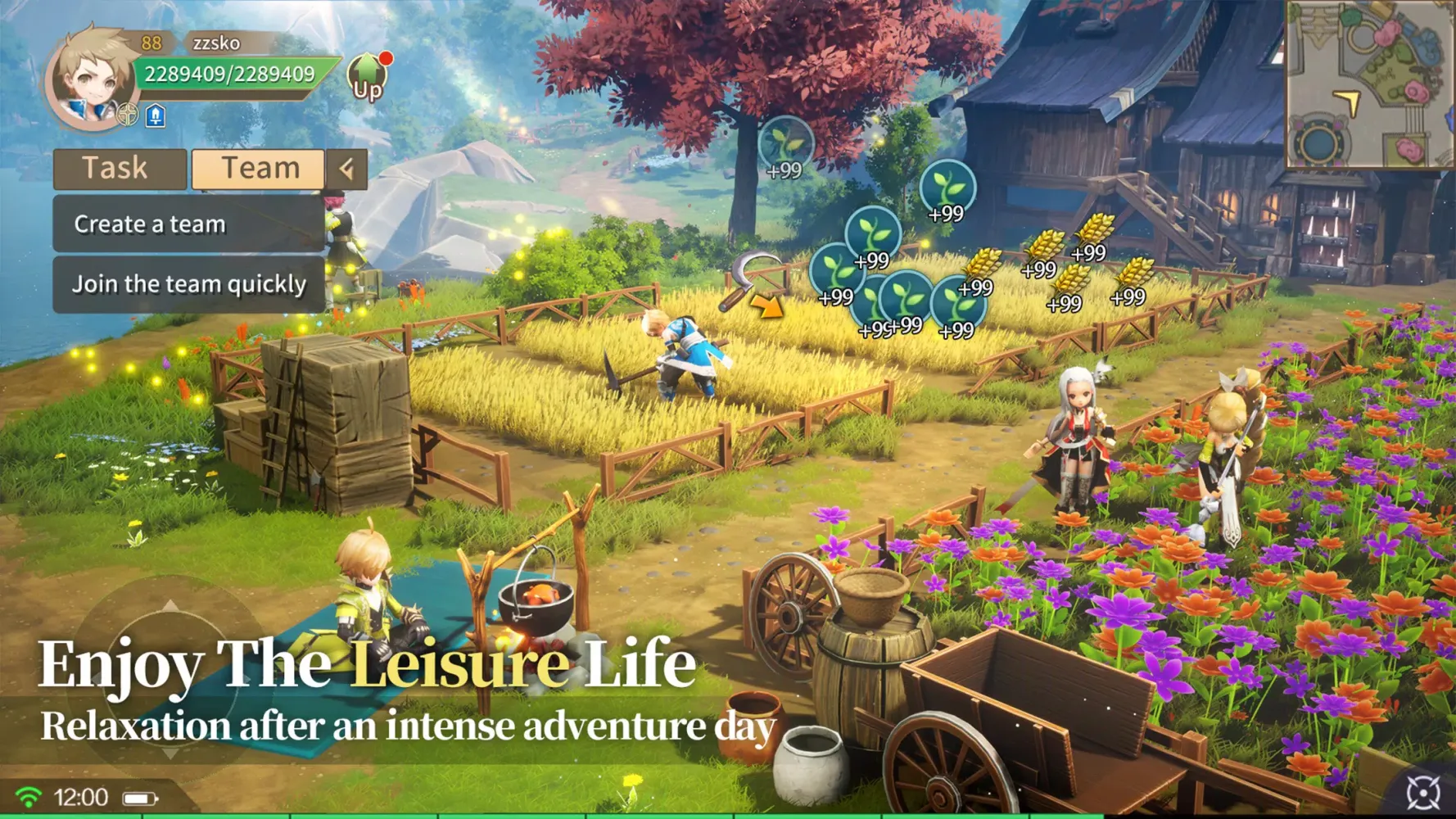 Screenshot di Fantasy Tales: Sword and Magic