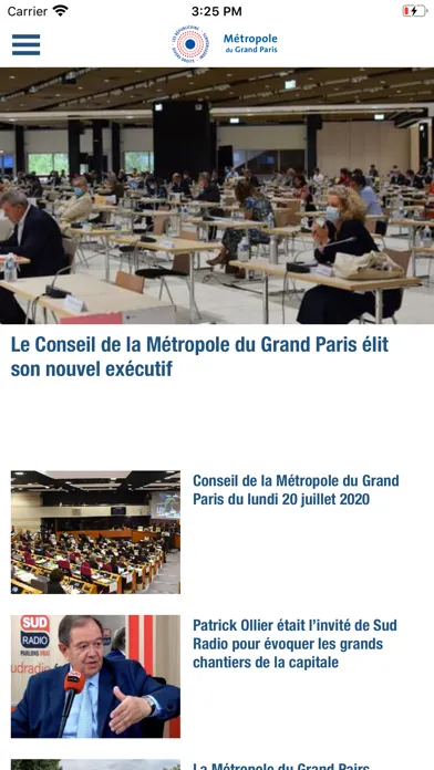 LR Métropole du Grand Paris 스크린샷