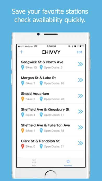 Chivvy -  Chi's Directions Bike Share Map Ekran Görüntüleri