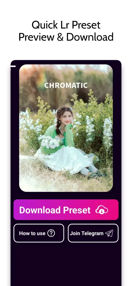 Preset For Photo Editing Screenshots