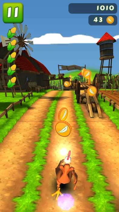 Capturas de tela do Hay Rush: Epic Chicken Dash!
