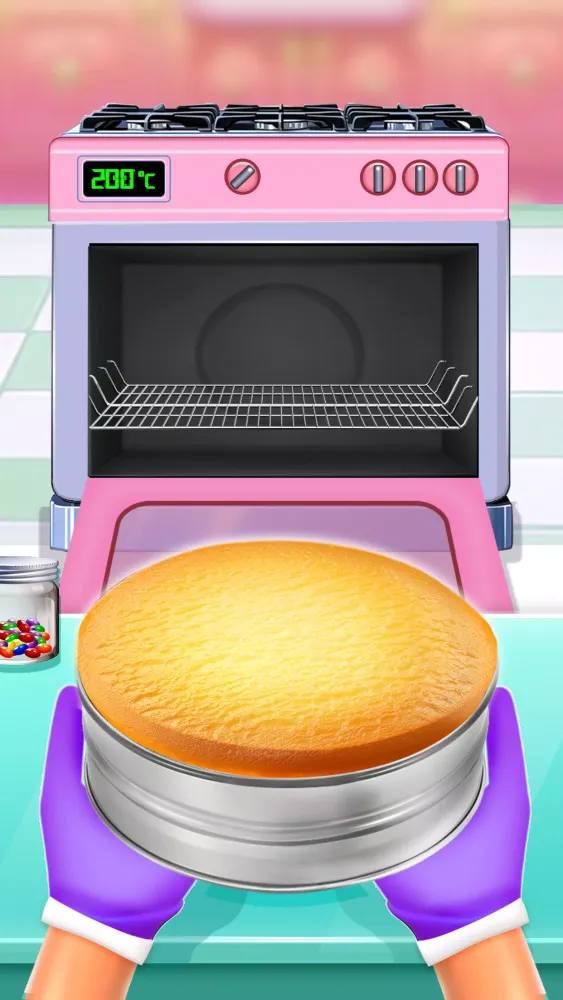 Ảnh chụp màn hình của Birthday Cake Maker: Cake Game