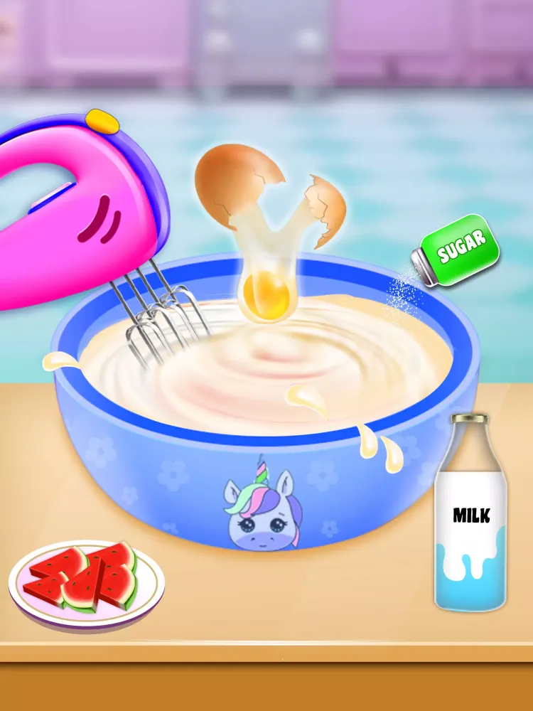 Ảnh chụp màn hình của Birthday Cake Maker: Cake Game