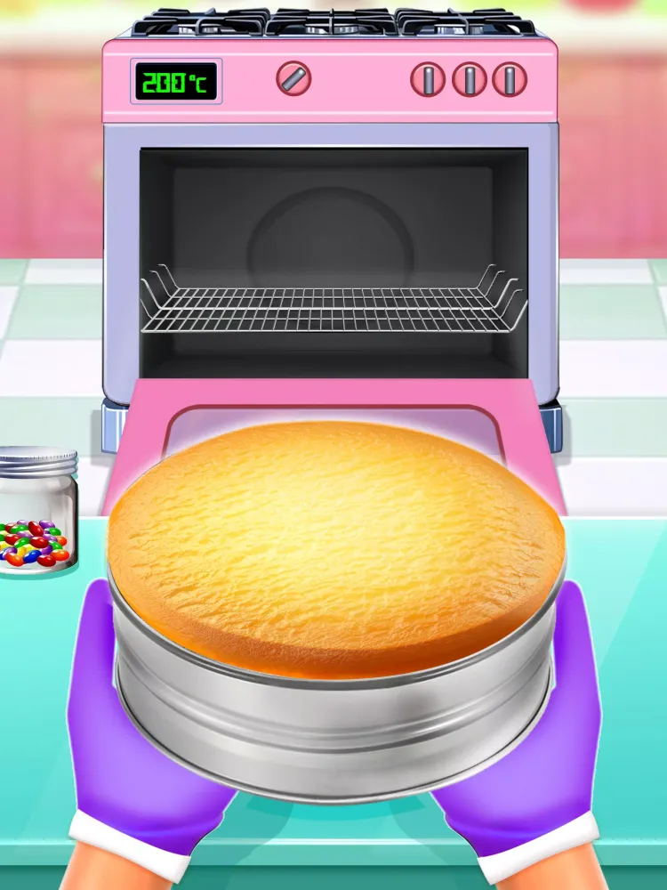 Ảnh chụp màn hình của Birthday Cake Maker: Cake Game