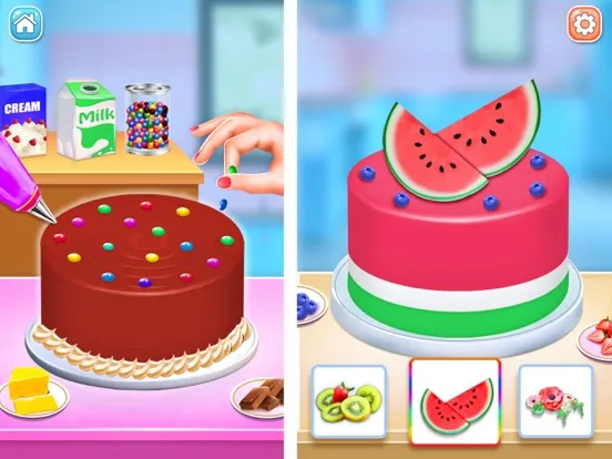 Screenshot di Sweet Dessert Maker: Chef Game iPad 