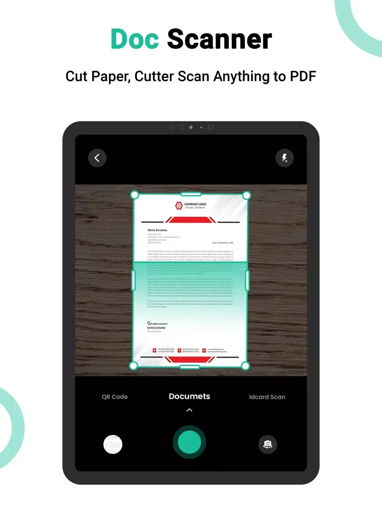 Capturas de tela do Camera Scanner - Doc Scanner iPad 