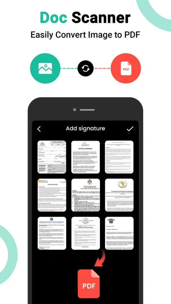 Capturas de tela do Camera Scanner - Doc Scanner