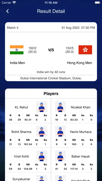 تصاویر Live Cricket Score - Live Line