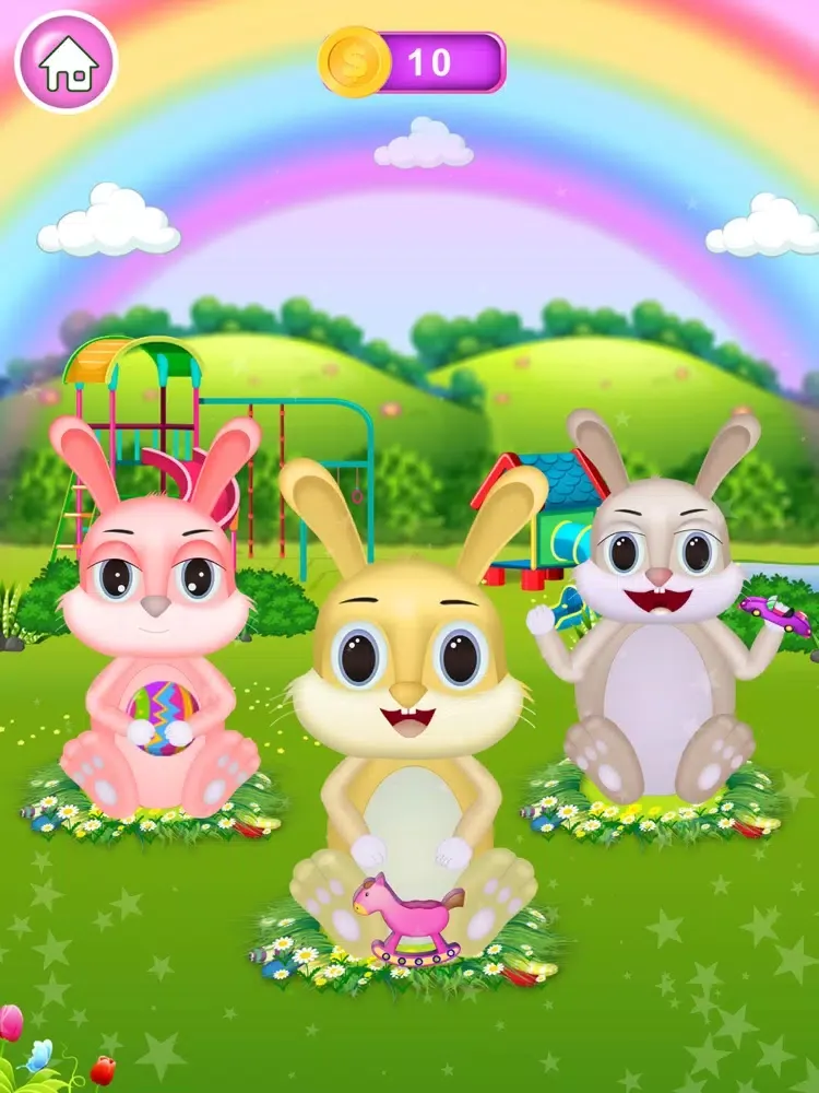 Скриншоты Little Bunny Home Daycare iPad 