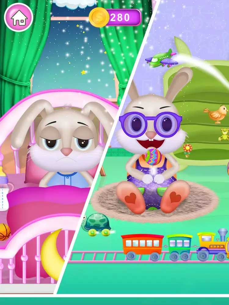 Скриншоты Little Bunny Home Daycare iPad 
