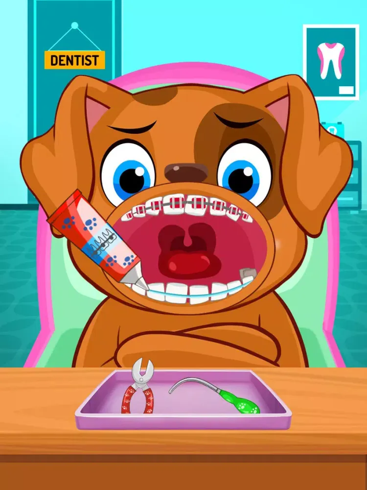 Pet Dentist Doctor Simulator iPad  Screenshots