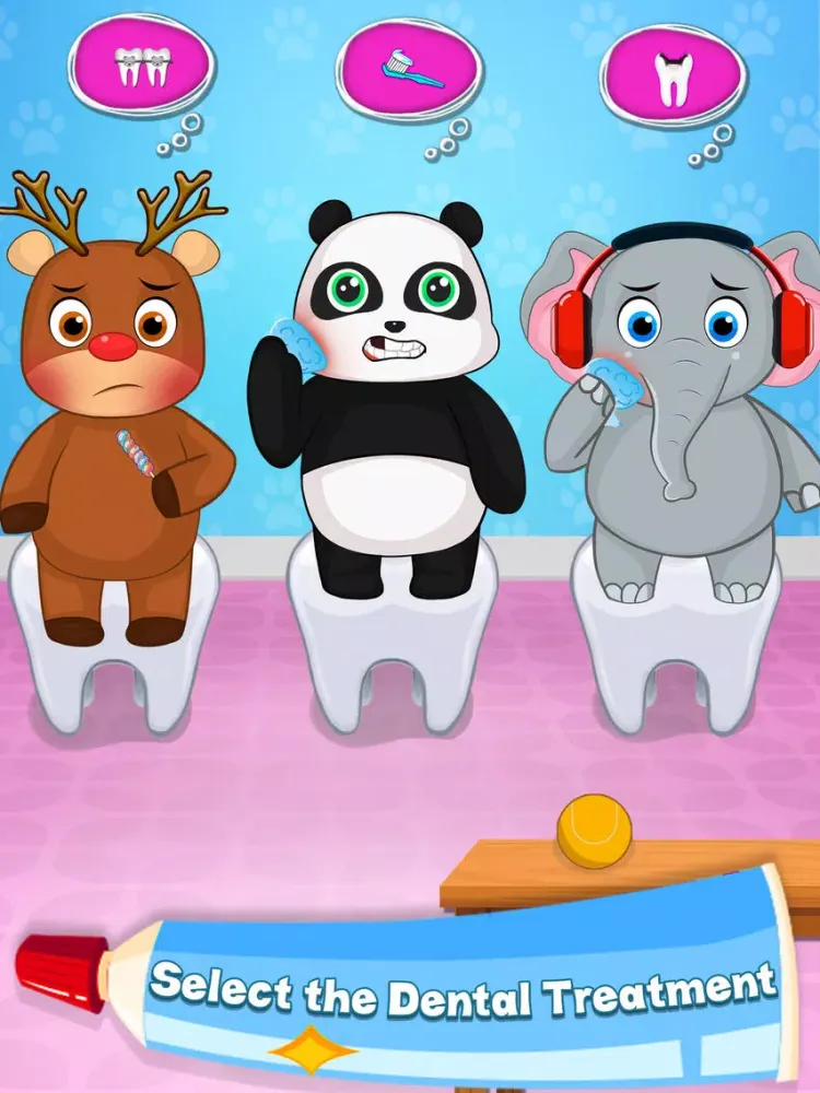 Pet Dentist Doctor Simulator iPad  Screenshots