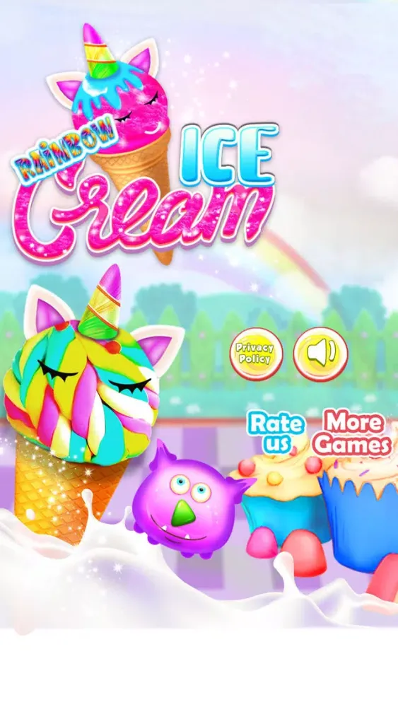 Скриншоты Rainbow Ice cream Popsicle