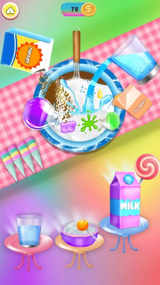 Скриншоты Rainbow Ice cream Popsicle