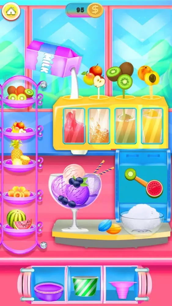 Скриншоты Rainbow Ice cream Popsicle