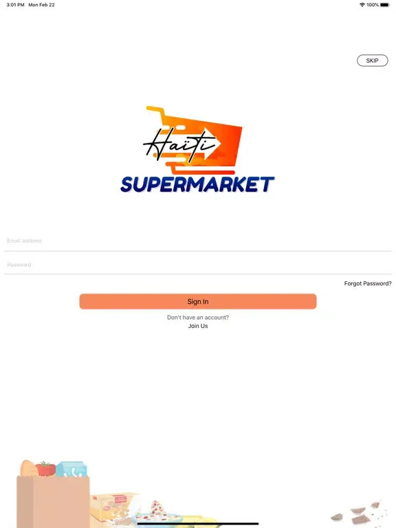 Ảnh chụp màn hình của Haiti SuperMarket iPad 