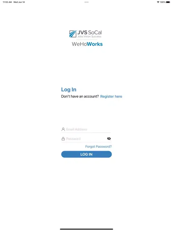 WeHoWorks Employer iPad  স্ক্রিনশট
