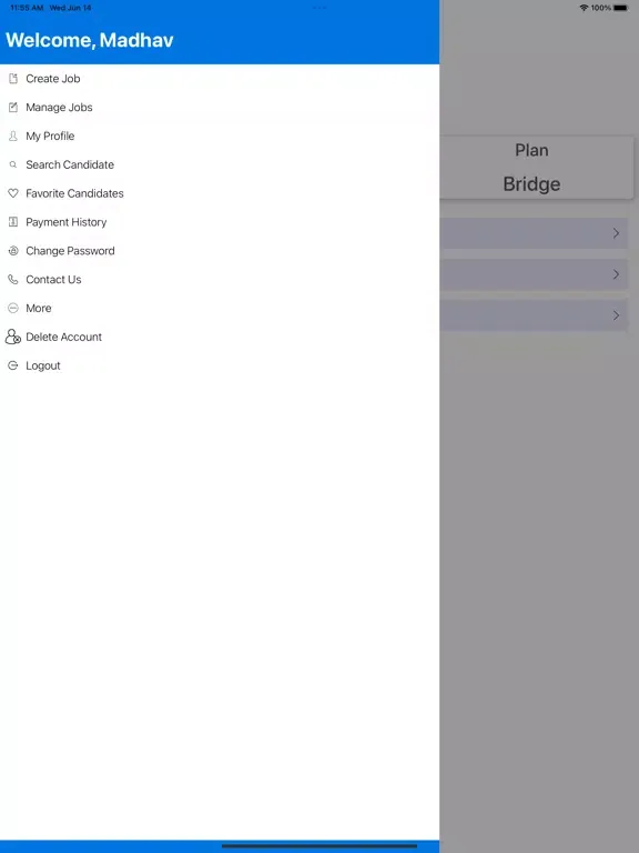 WeHoWorks Employer iPad  স্ক্রিনশট