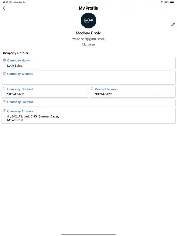 WeHoWorks Employer iPad  স্ক্রিনশট