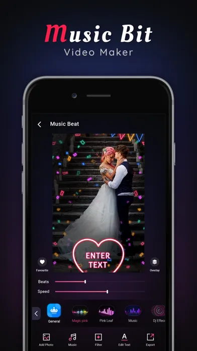 Tangkapan layar MusicBit - Music Video Maker