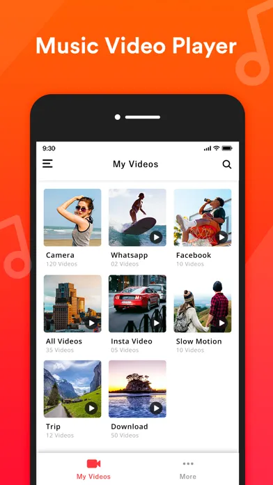 Captures d'écran de Music Video Player - Top Video
